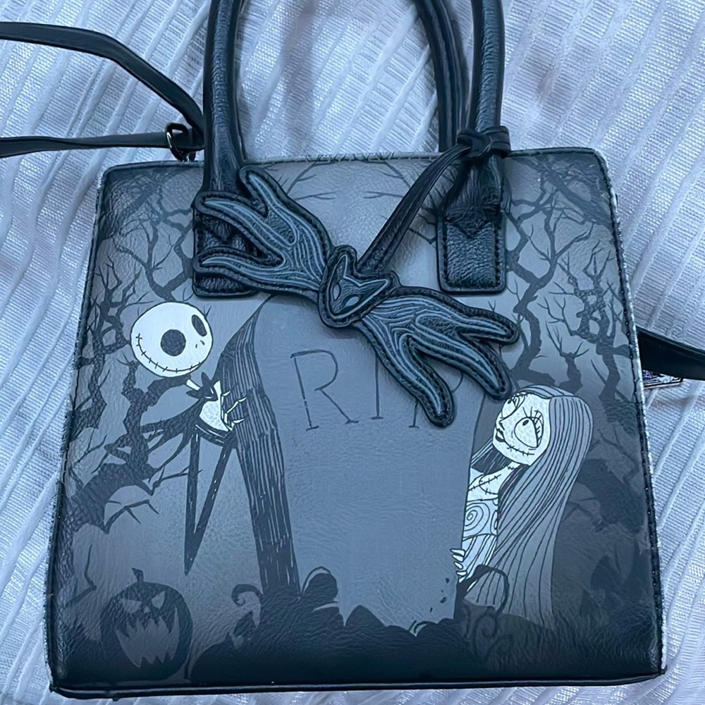 Nightmare Before Christmas Jack and Sally Crossbody